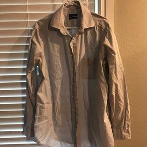 Club Room Long Sleeve Casual Button Down Shirt
